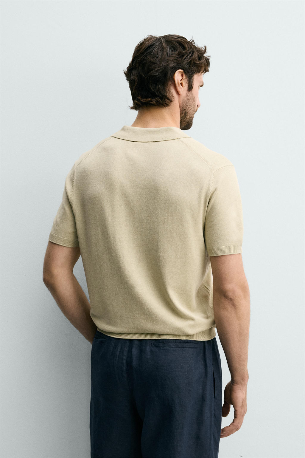 POLO PUNTO REGULAR FIT / Verde claro - Zara фото 4