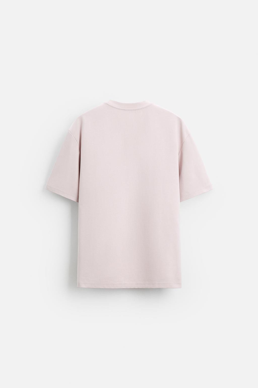 BASIC REGULAR FIT T-SHIRT - Zara фото 32