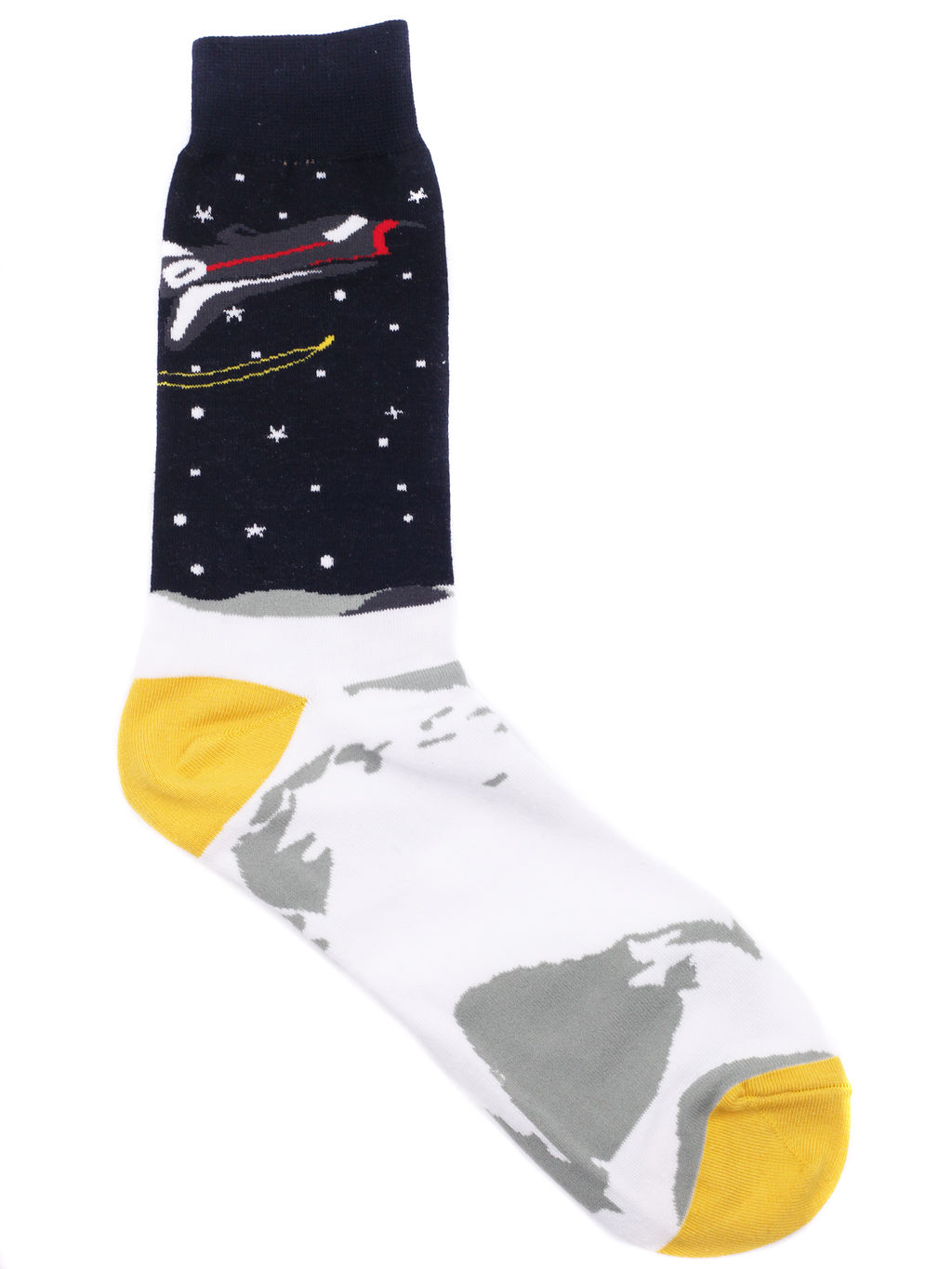 Носки р.40-45 Космос Космонавт на луне - Krumpy фото 3