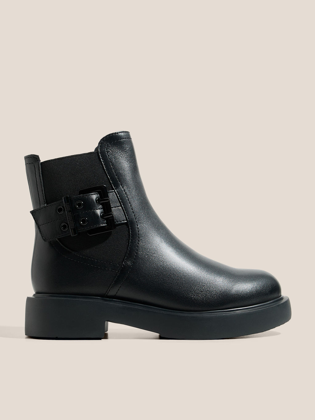 Женские челси LOVE MOSCHINO NEW CITY LOVE Артикул 4562324, черный