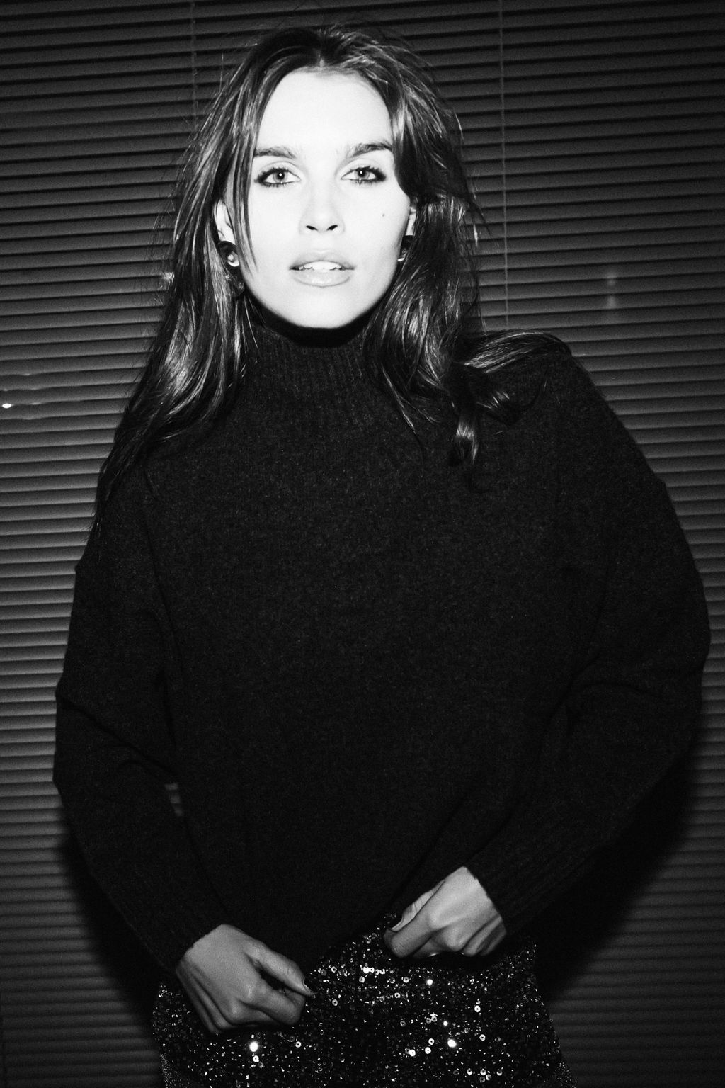 JERSEY PUNTO SOFT CUELLO SUBIDO / Gris oscuro - Zara фото 2