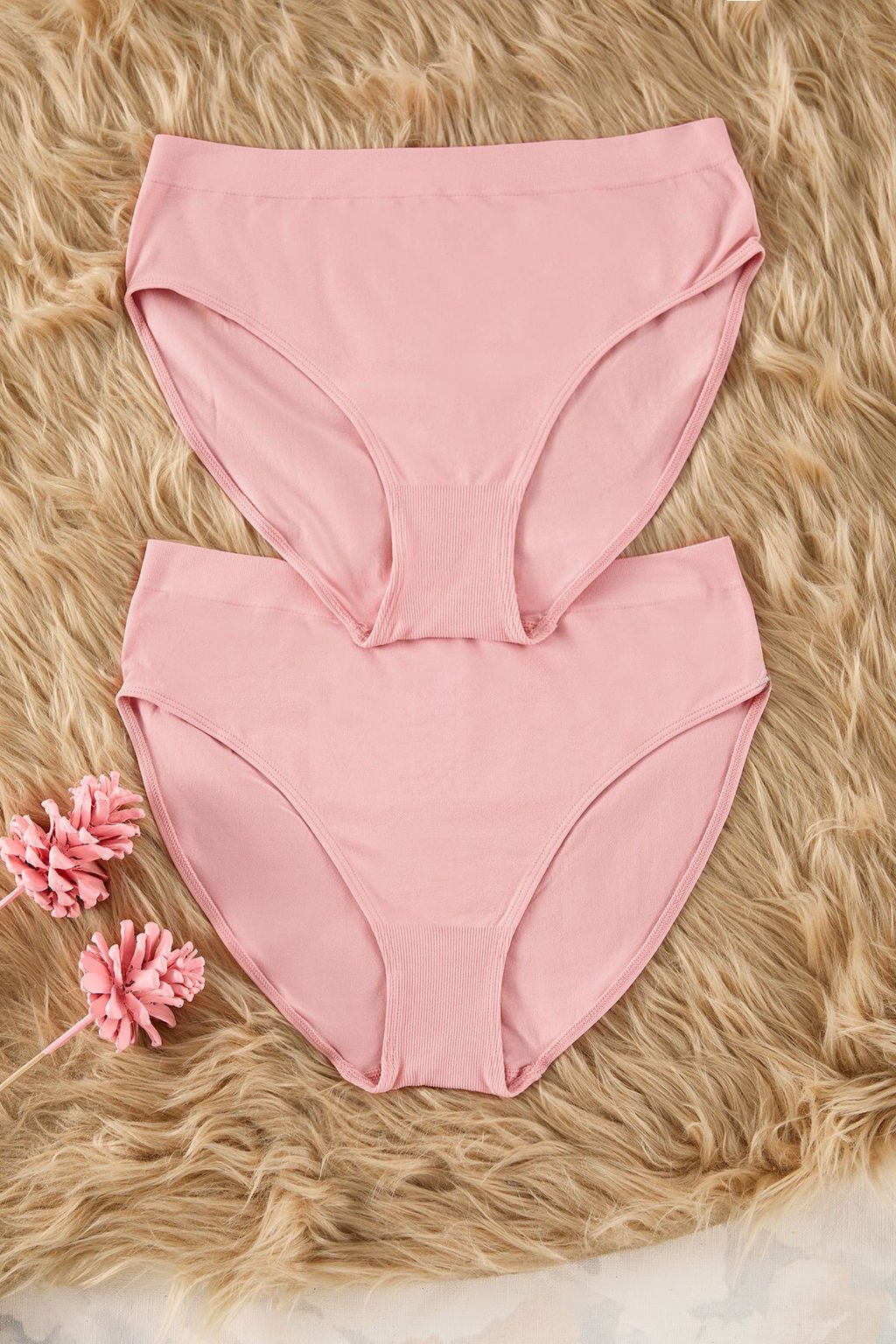 TRENDYOLMILLA Siyah 2li Paket Seamless/Dikissiz Hipster Orme Kulot THMAW22KU0013 фото 34