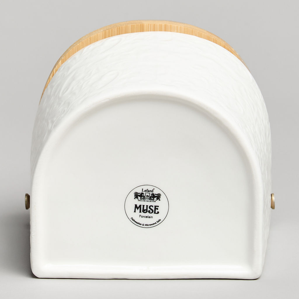 БАНКА ДЛЯ СОЛИ С ДЕР.КРЫШКОЙ LEFARD MUSE 11,5*11*9,5 СМ 450 МЛ  фото 3