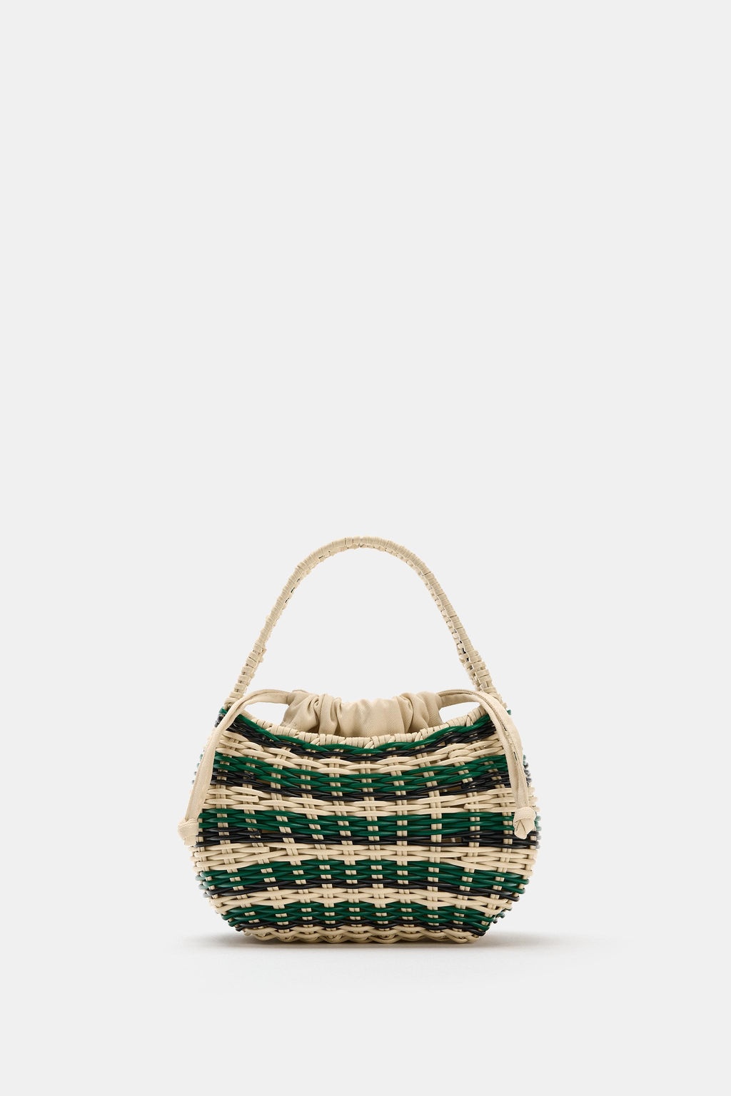 BOLSO R?GIDO DE MANO / Verde - Zara фото 2