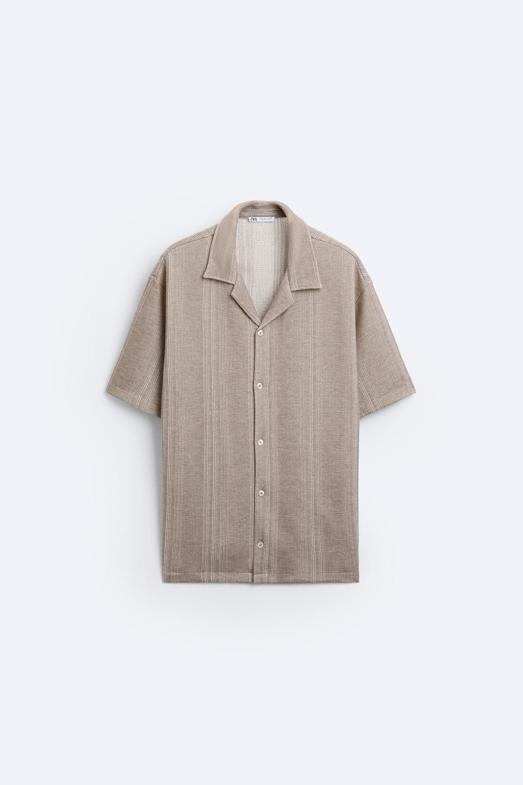 CIZGILI JACQUARD GOMLEK - Zara фото 6
