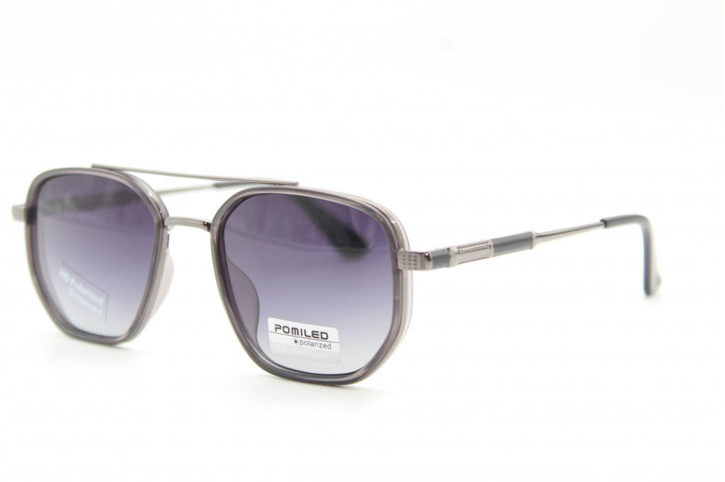 Солнцезащитные очки POMILED (Polarized) 08240 52-20-140 C11-124 с мешочком