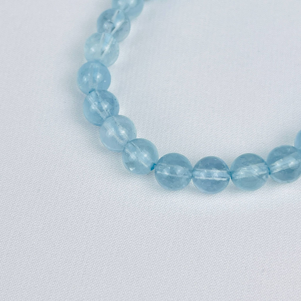Браслет из Аквамарина 16 см