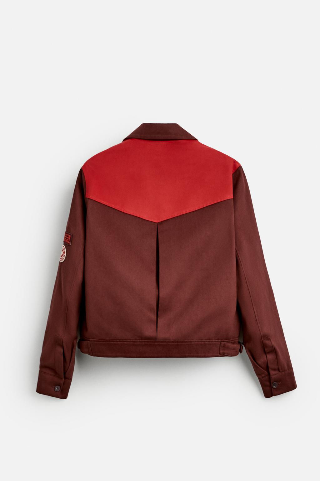 COLOUR BLOCK JACKET X HARRY LAMBERT - Zara фото 7