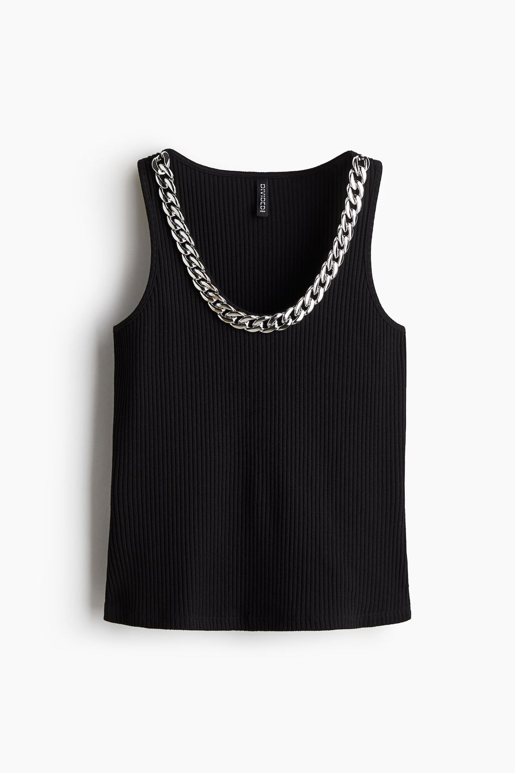 Top de canale con cadena decorativa - H&m фото 5