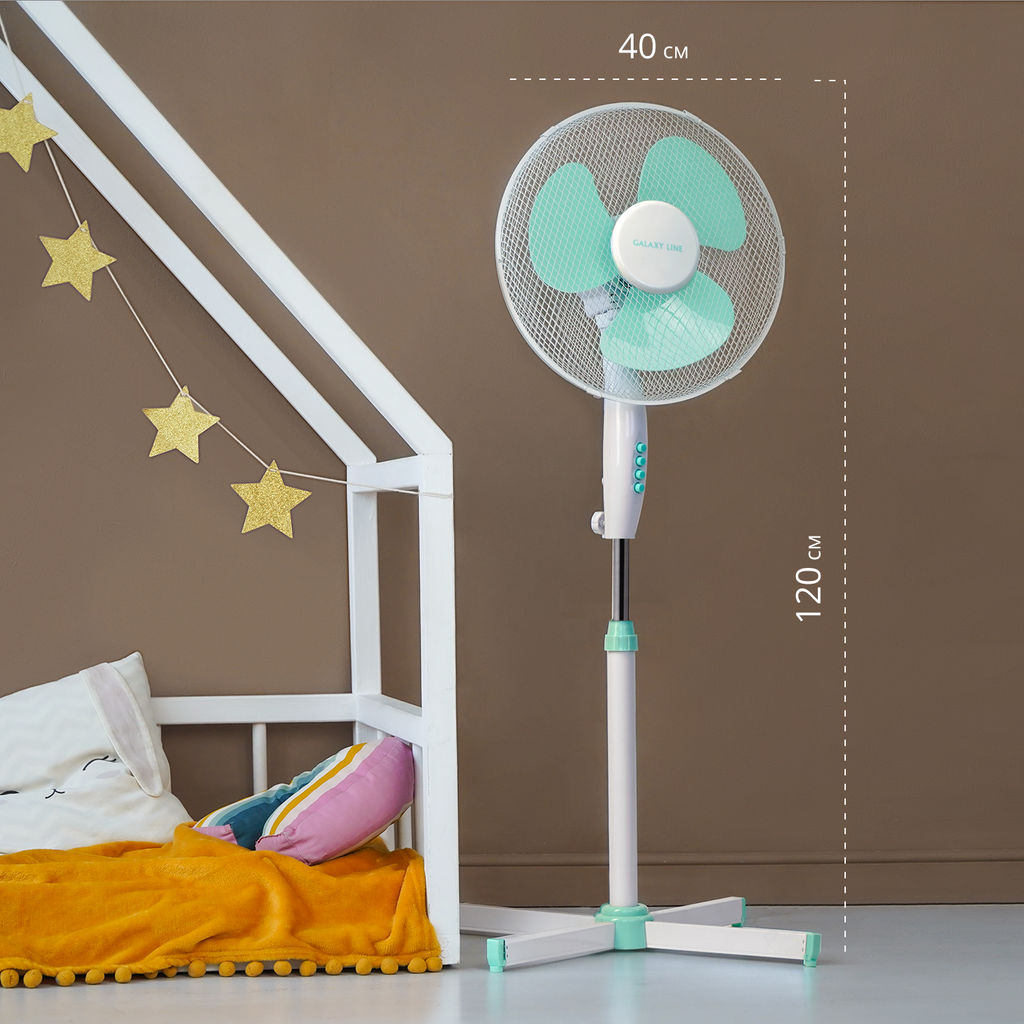 Вентилятор напольный GALAXY LINE GL8109 (видео в описании)  фото 8