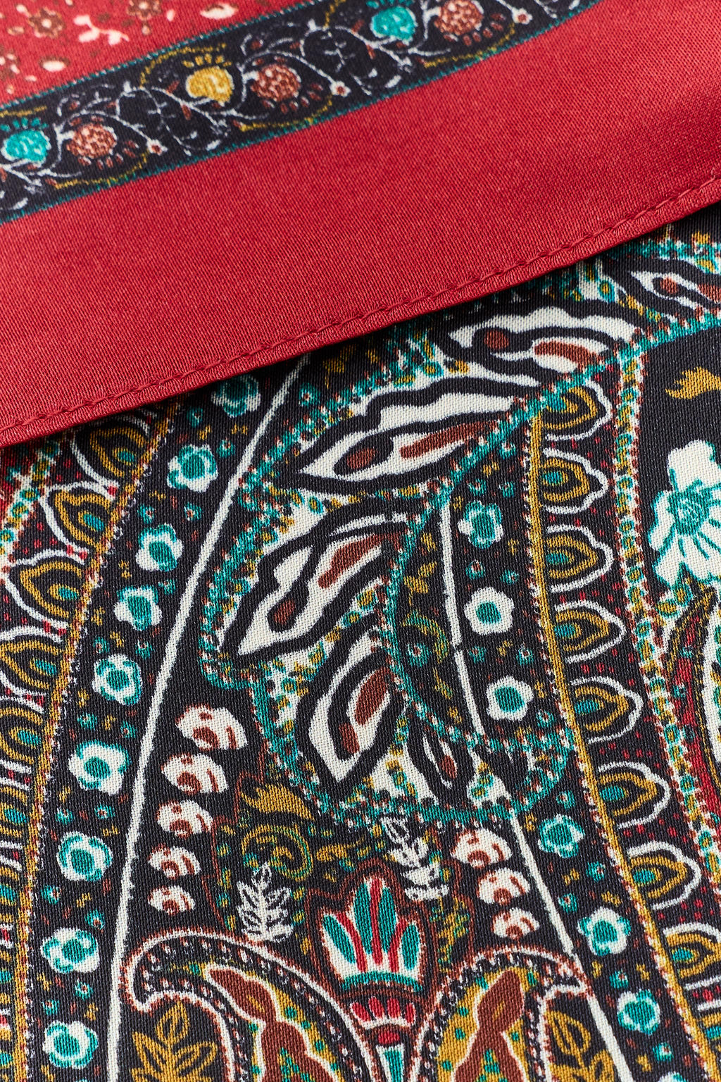 CINTUR?N PA?UELO ESTAMPADO / Granate - Zara фото 4