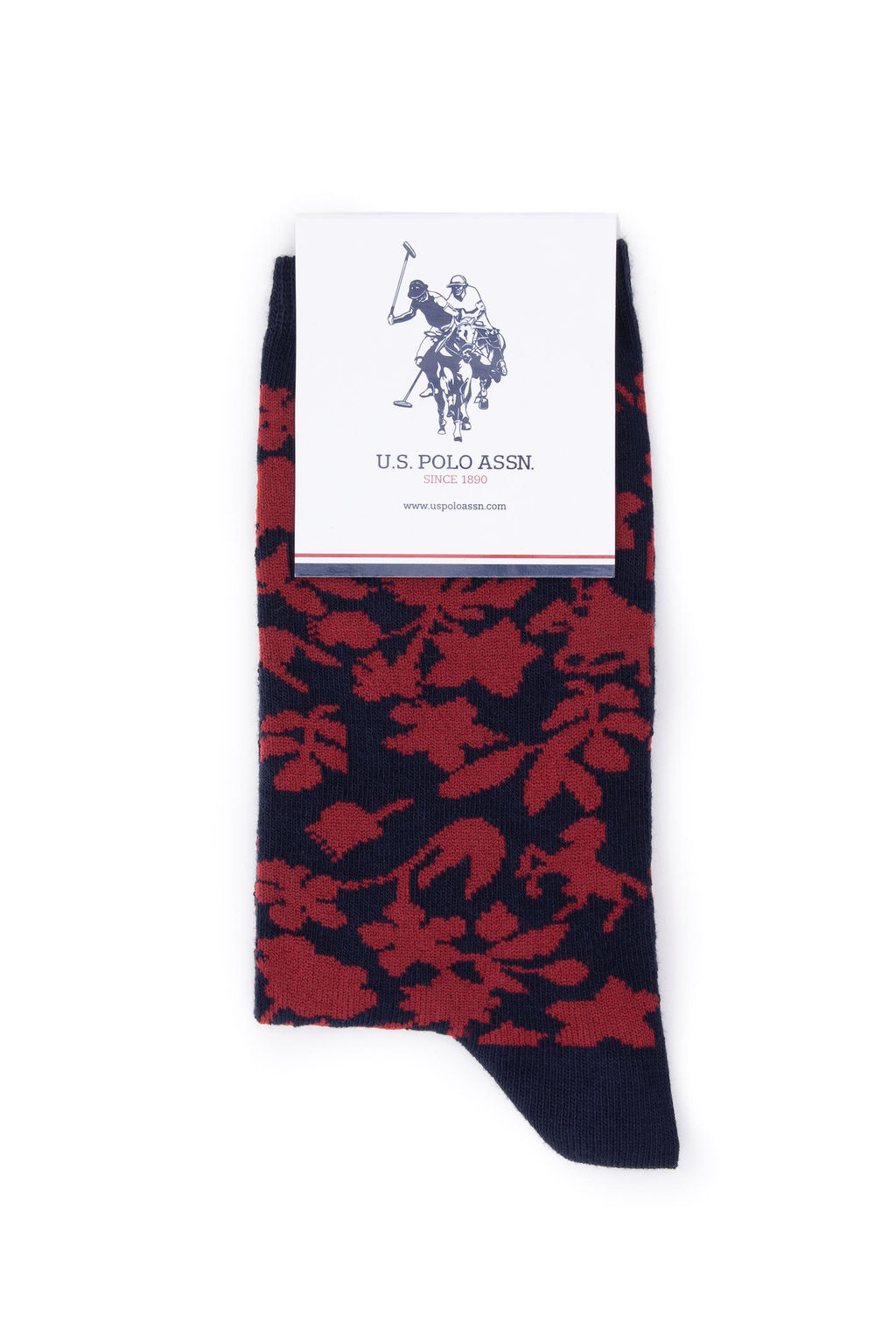 Женские носки с вишневым узором Неожиданная скидка в корзине - U.s. polo assn фото 4