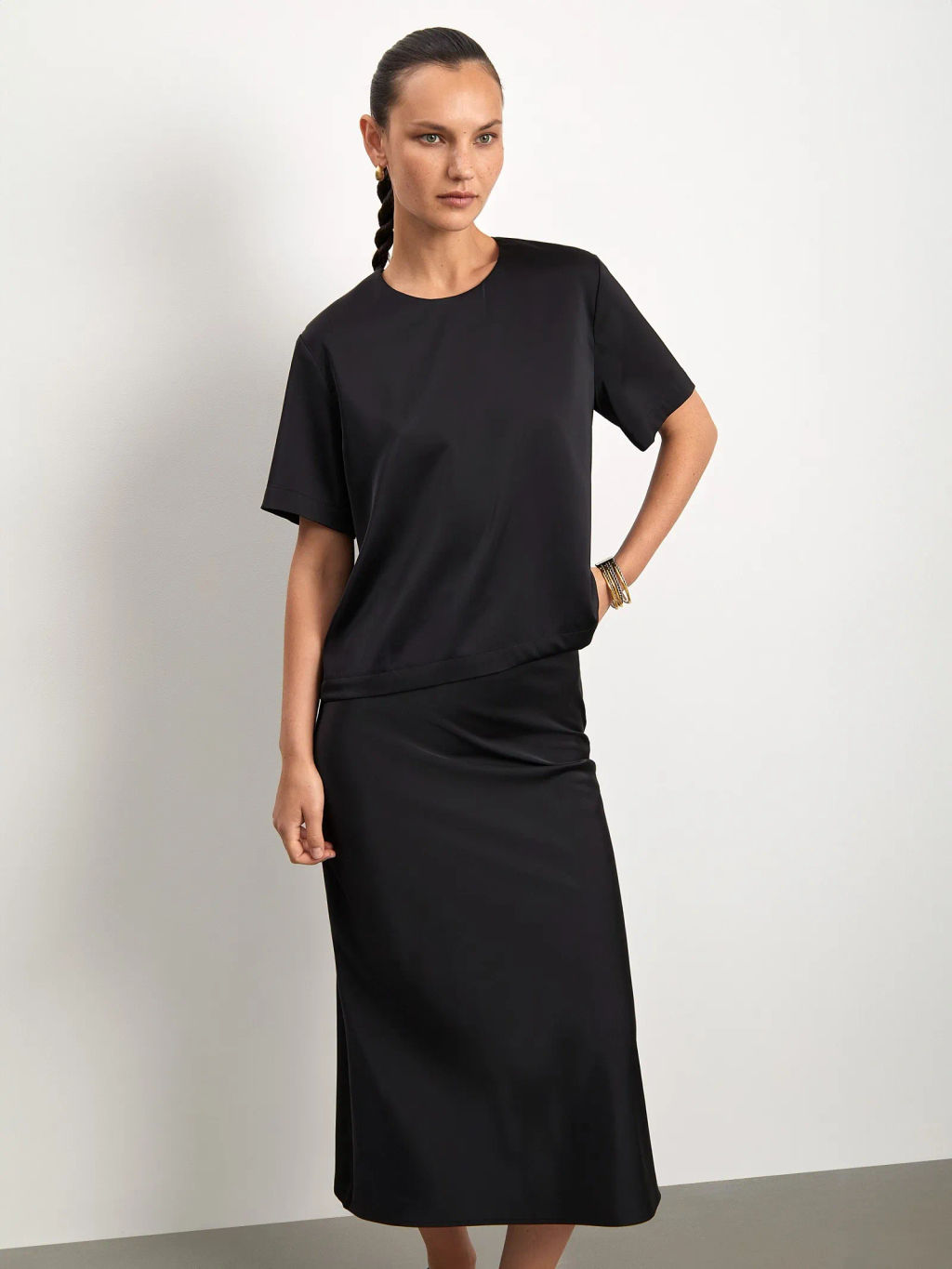 EMKA / Блузка с коротким рукавом  фото 4