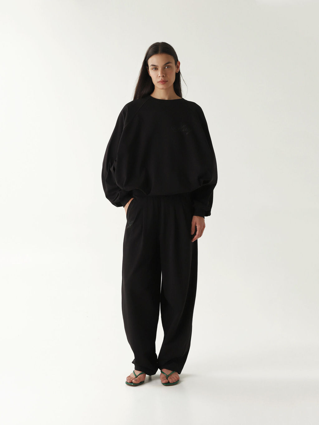 MY Брюки бананы "MY est 1993" Б323