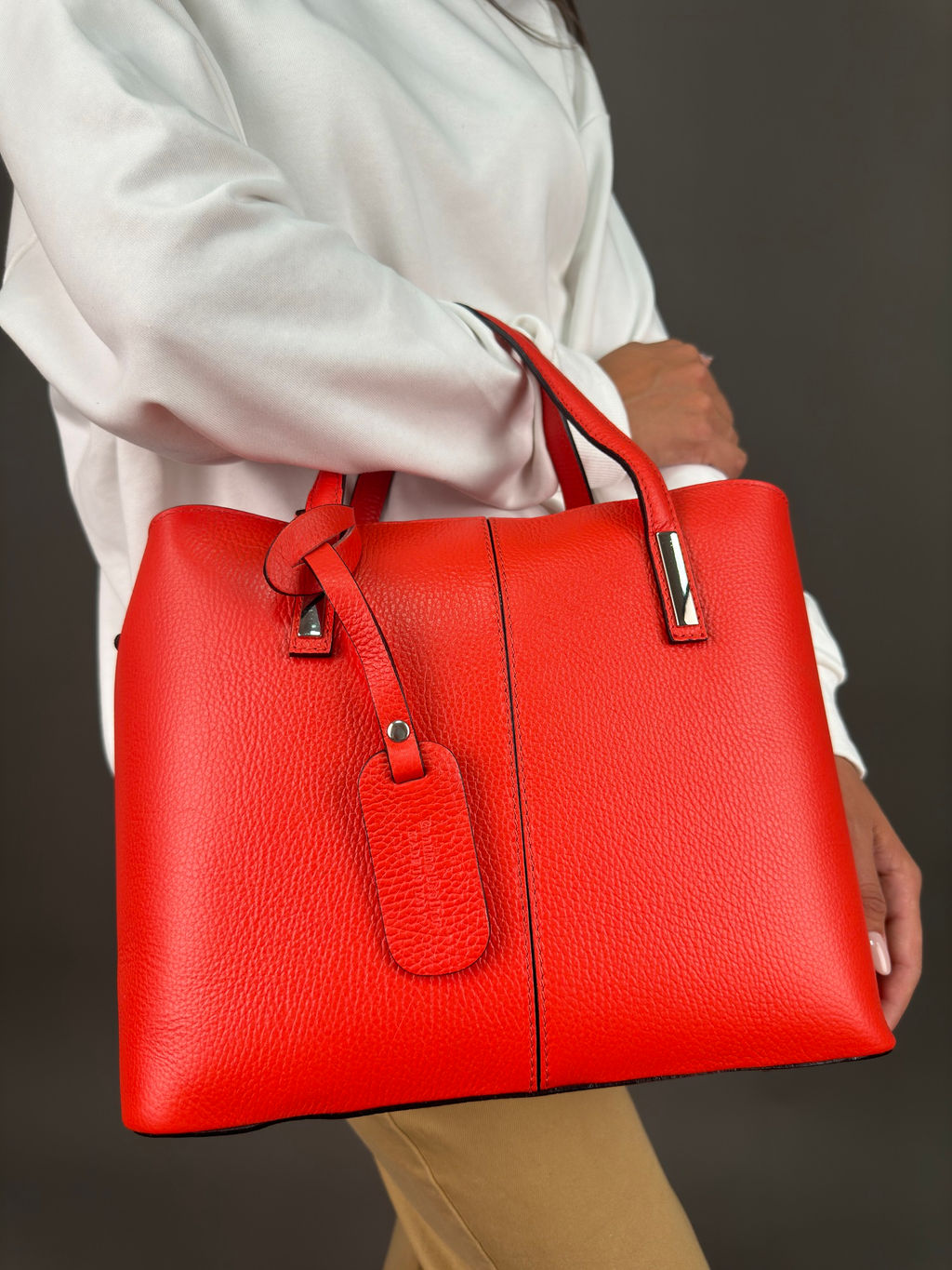 Сумка женская из телячьей кожи