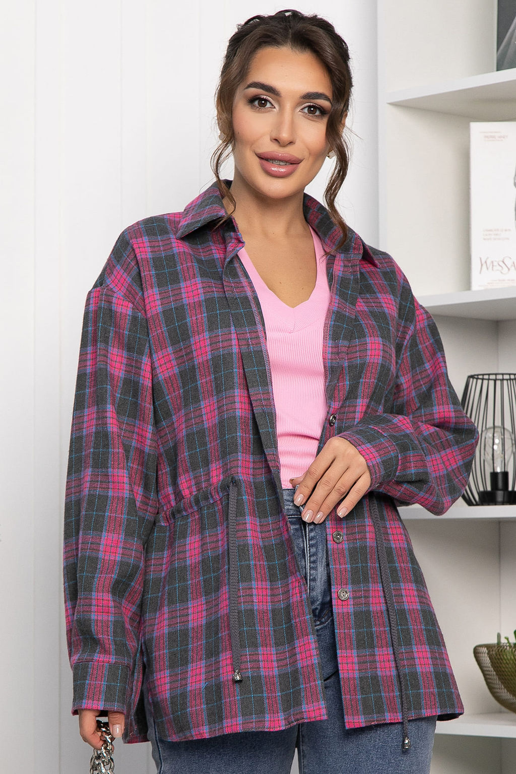 Рубашка хлопковая Джанет - Lt collection фото 35