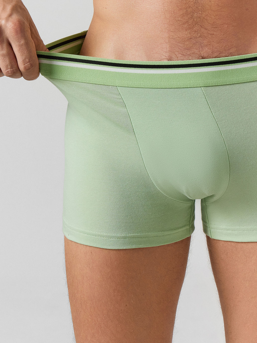 Трусы боксеры мужские Mark Formelle зеленые набор 2 штуки  фото 5