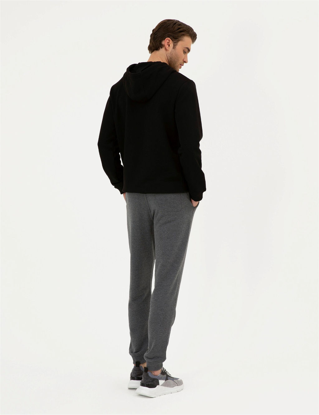 Antrasit Melanj Slim Fit E_ofman Alt_ - Pierre cardin фото 4