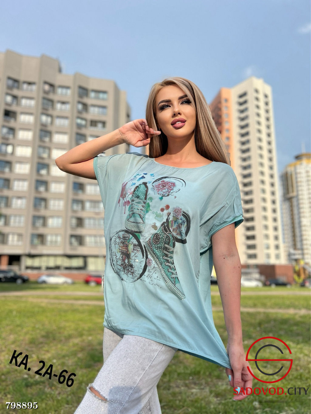 Футболка женская с рисунком - Bruno фото 5