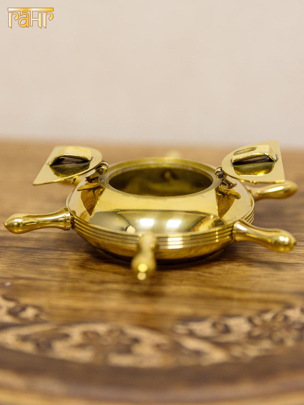 Пепельница Штурвал № Кп5019/1 полиш - Ганг фото 2