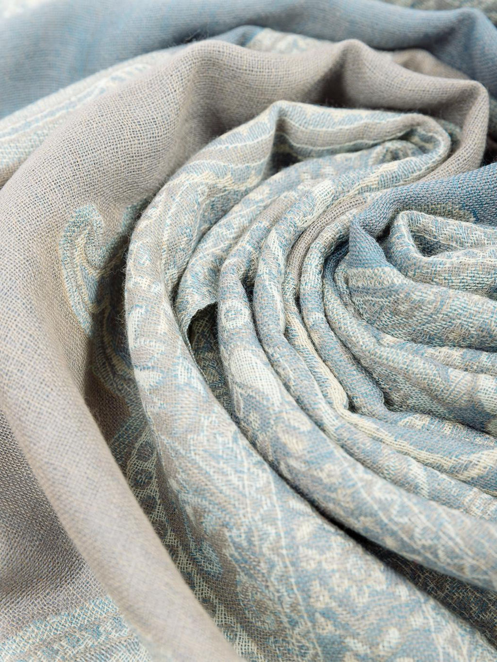 Палантин (шерсть100%)в ассортименте № Тк700/63 - Ганг фото 3