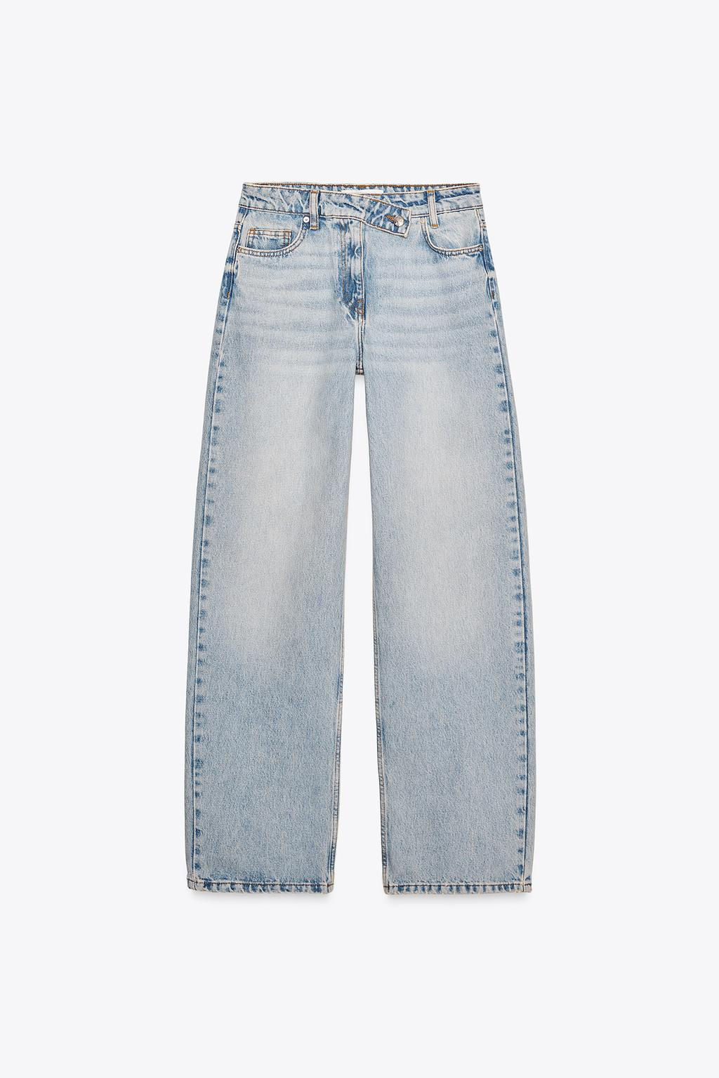 Z1975 STRAIGHT HIGH-WAIST FULL LENGTH JEANS - Zara фото 8