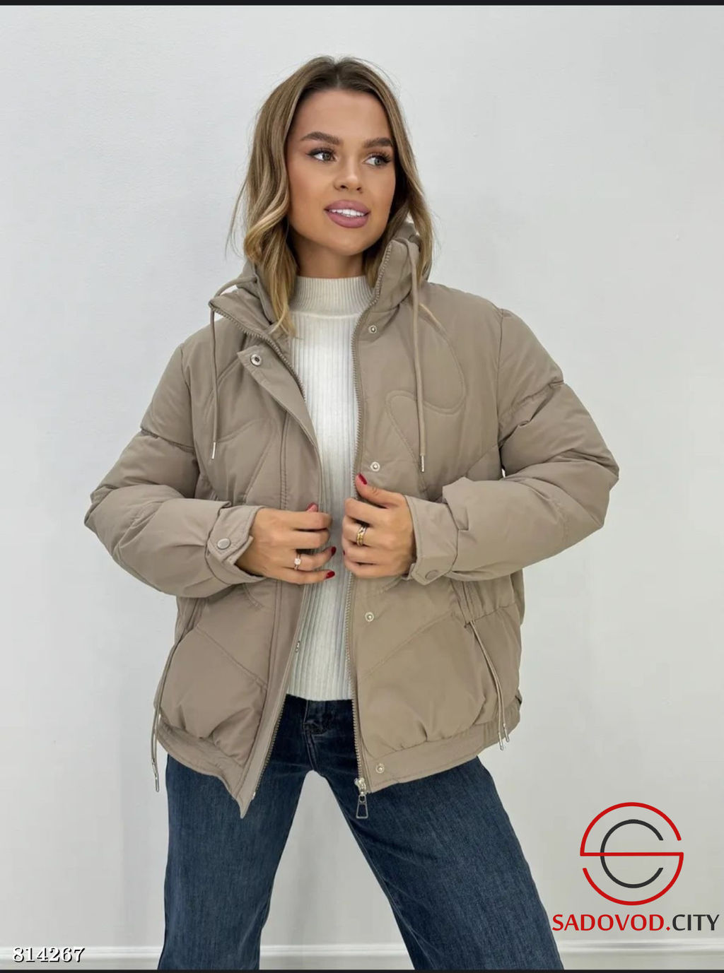 Женская куртка с капюшоном - Bruno фото 9