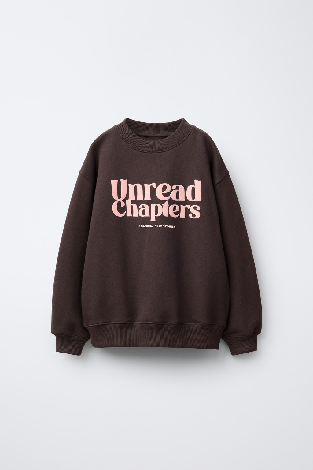 FLOCK SLOGAN SWEATSHIRT