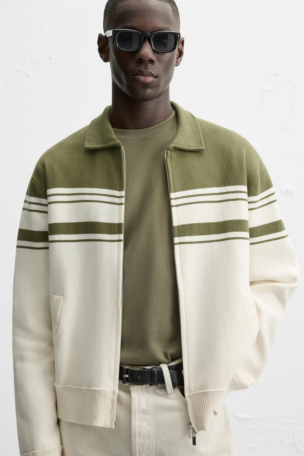 ZIP-UP KNIT JACKET - Zara фото 15