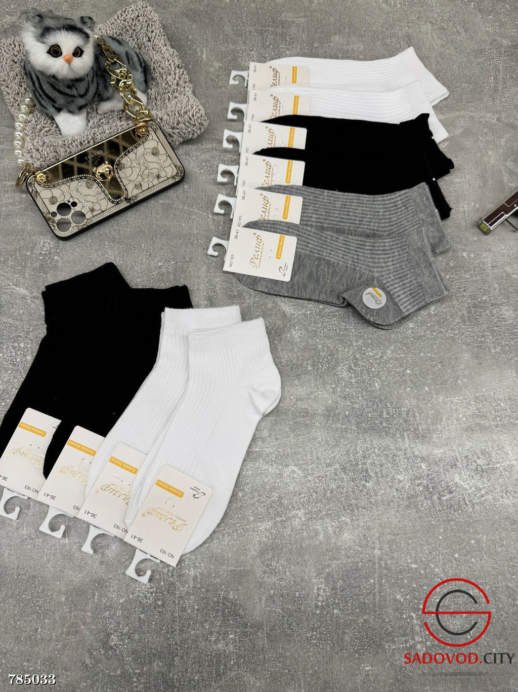 Женские высокие носки, 10 пар