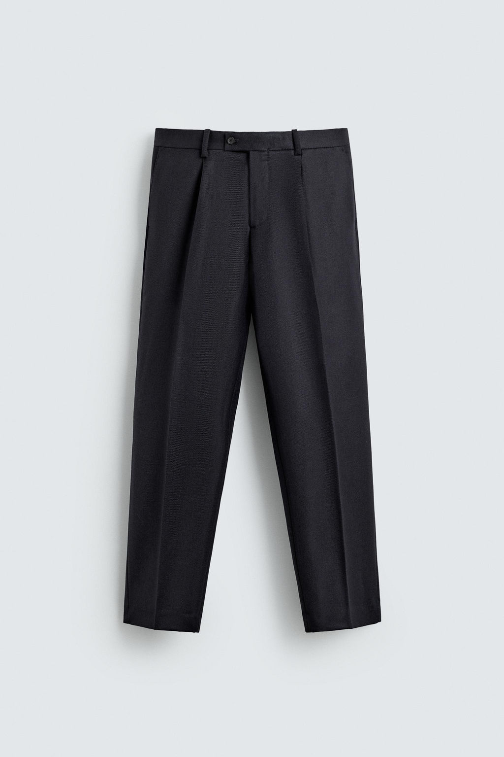 100% WOOL TEXTURED TROUSERS - Zara фото 6