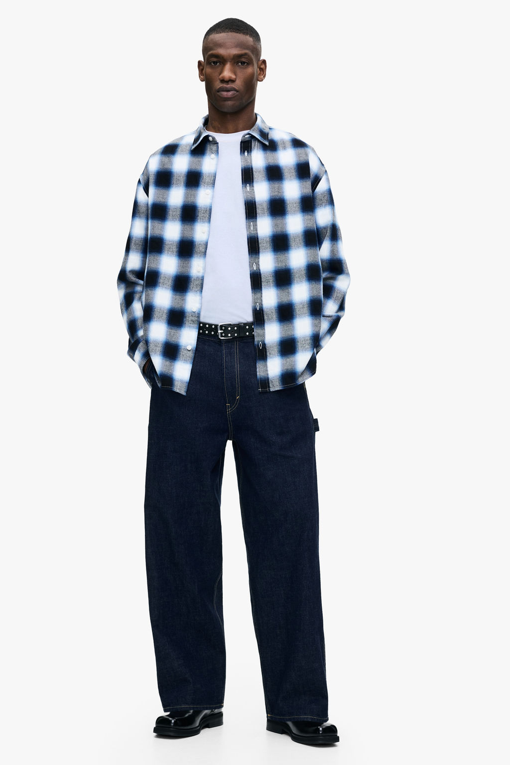Camisa de franela Relaxed Fit - H&m фото 6