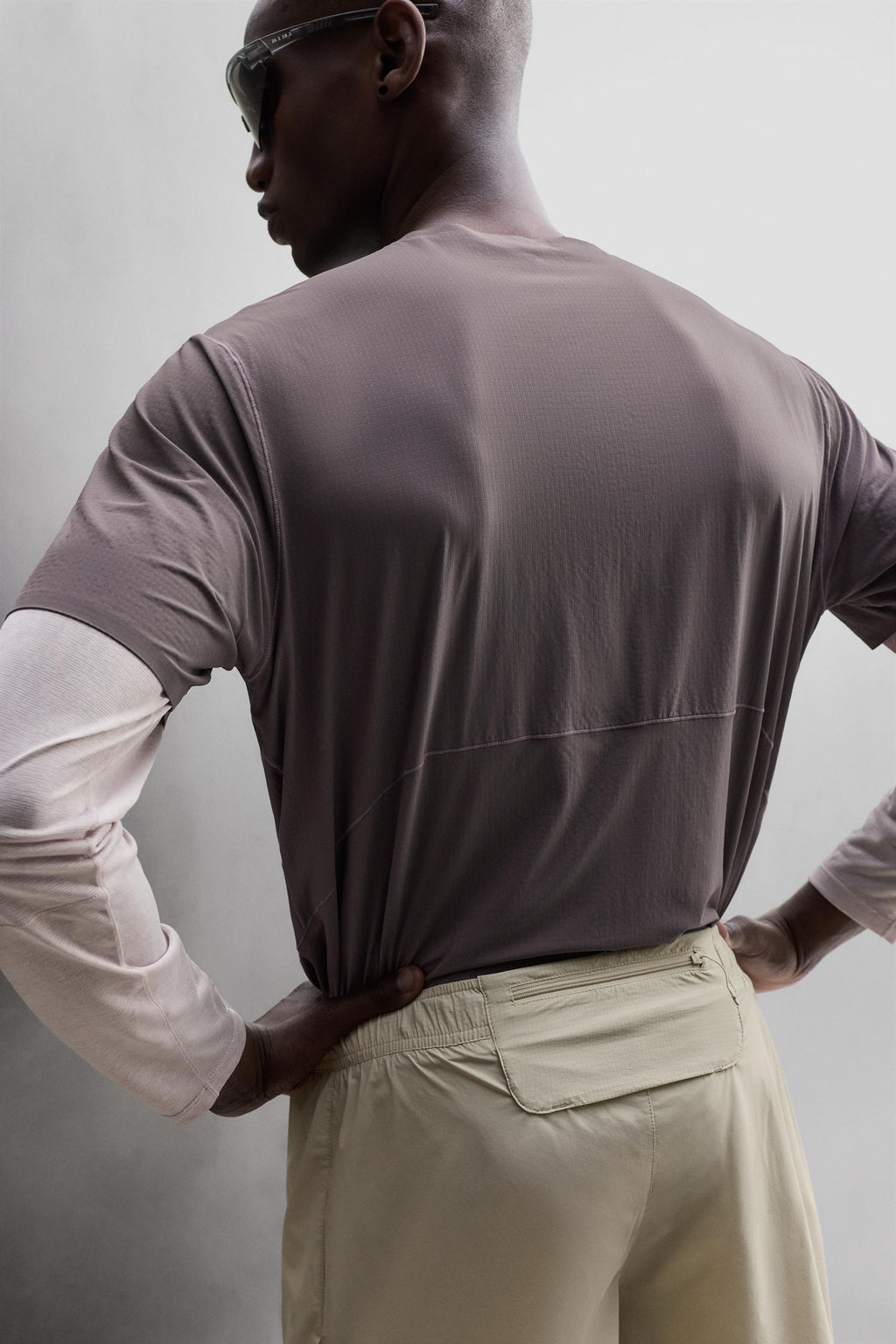 CAMISETA T?CNICA ESTRUCTURA / Morado