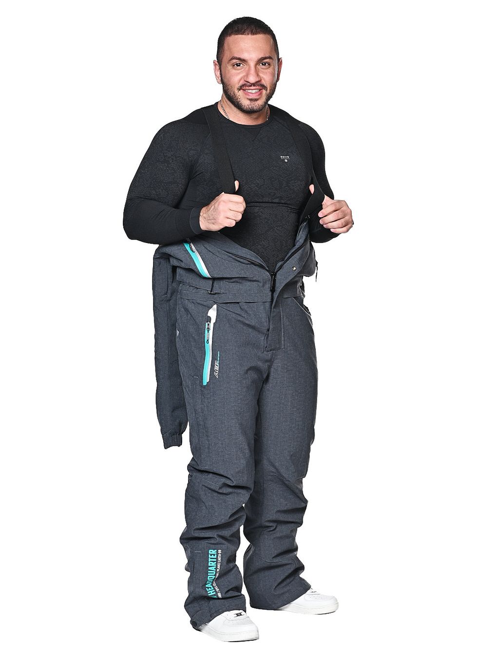 Комбинезон A-89001 Серый