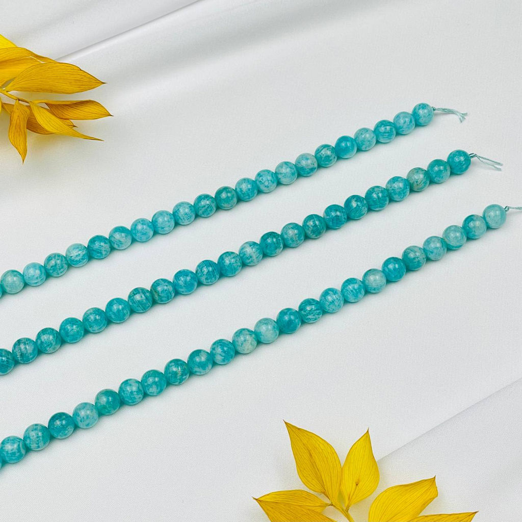 Бусины для украшений из Амазонита (50 бусин)