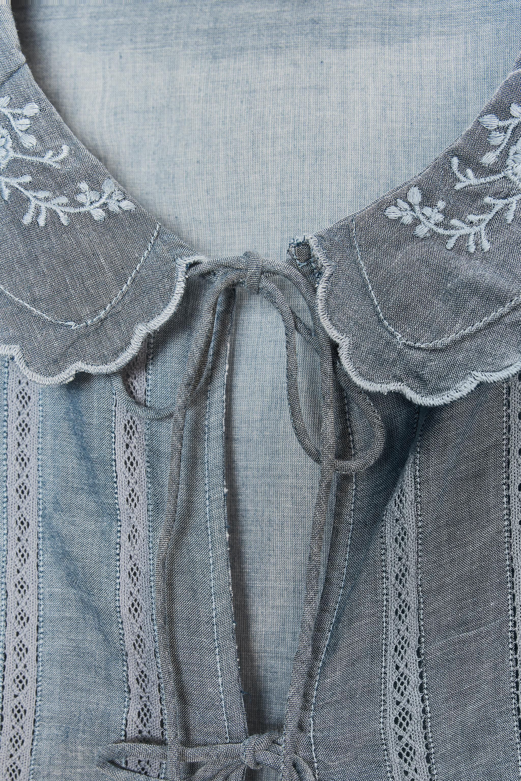 EMBROIDERED CROP SHIRT - Zara фото 8