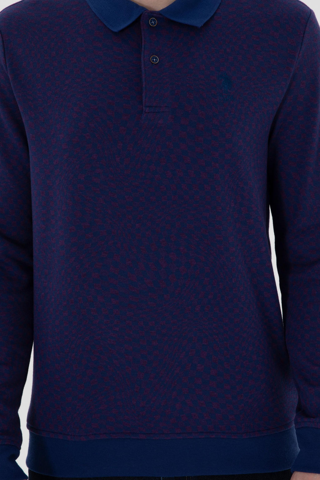 Erkek _ndigo Sweatshirt Sepette S_rpriz _ndirim - U.s. polo assn фото 6