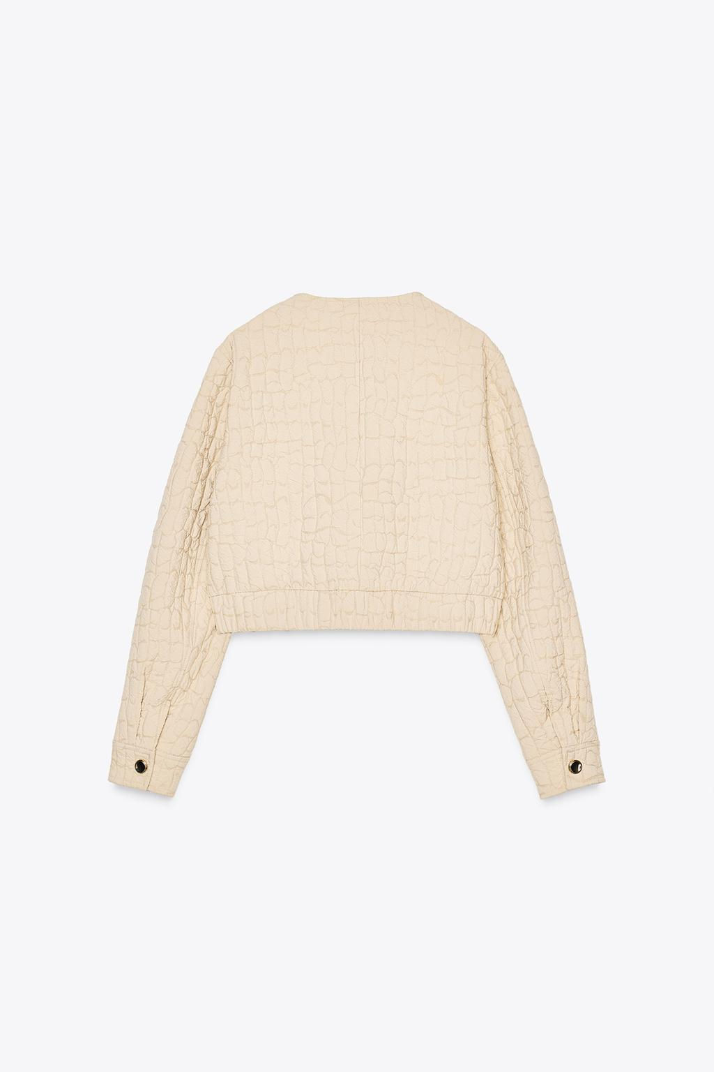 QUILTED BOMBER JACKET - Zara фото 6