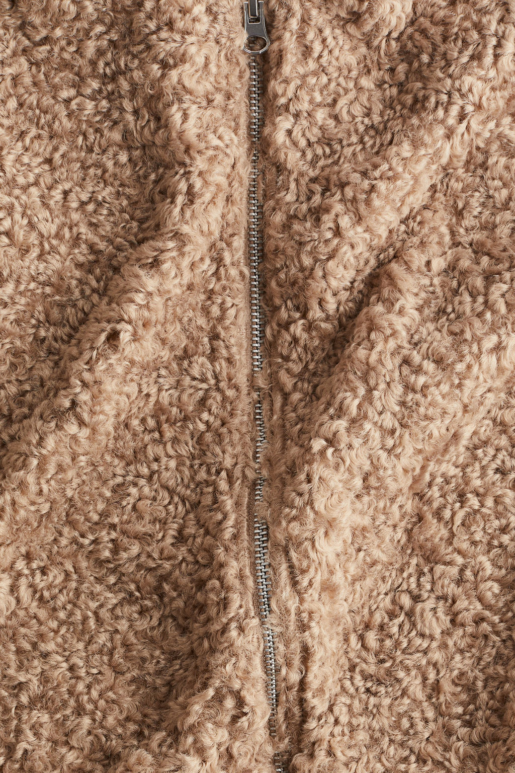 Chaqueta oversize en borreguito - H&m фото 5