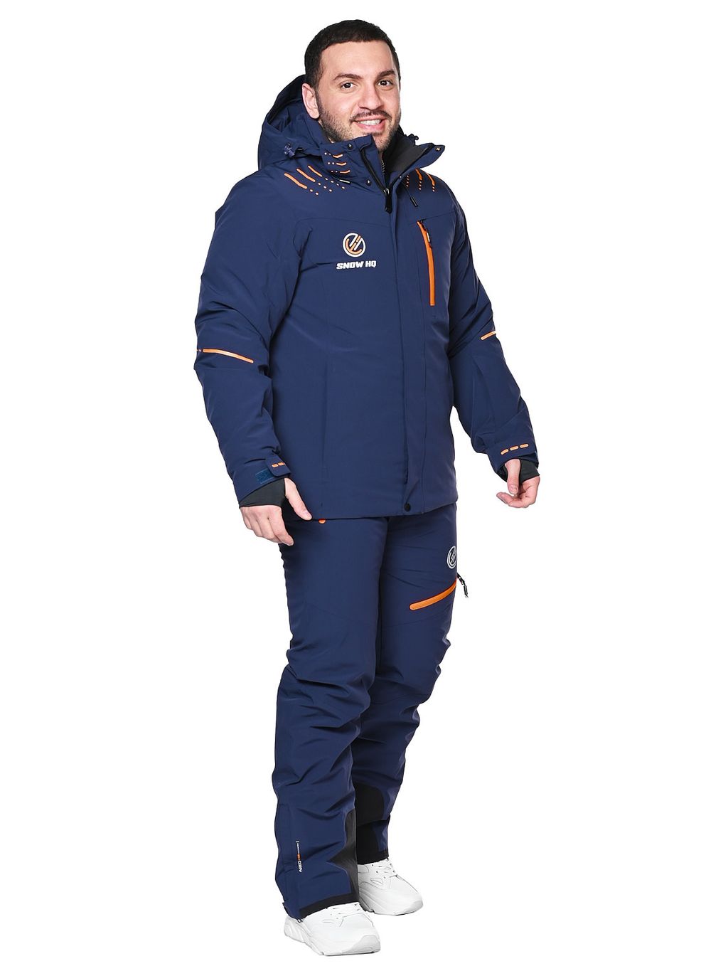 Костюм A-8987 Темно-синий