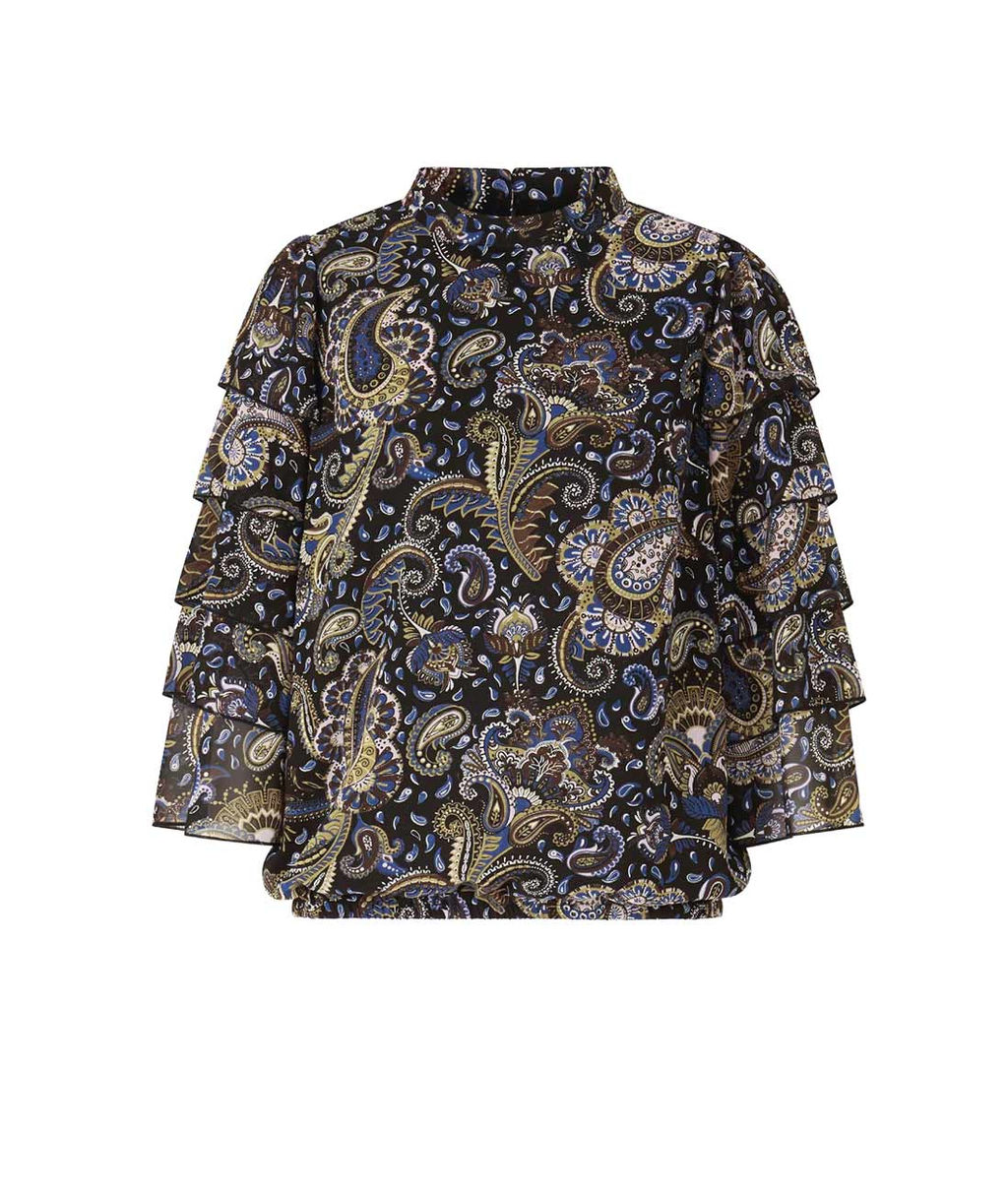 Блузка, пестрая - Ashley brooke фото 2