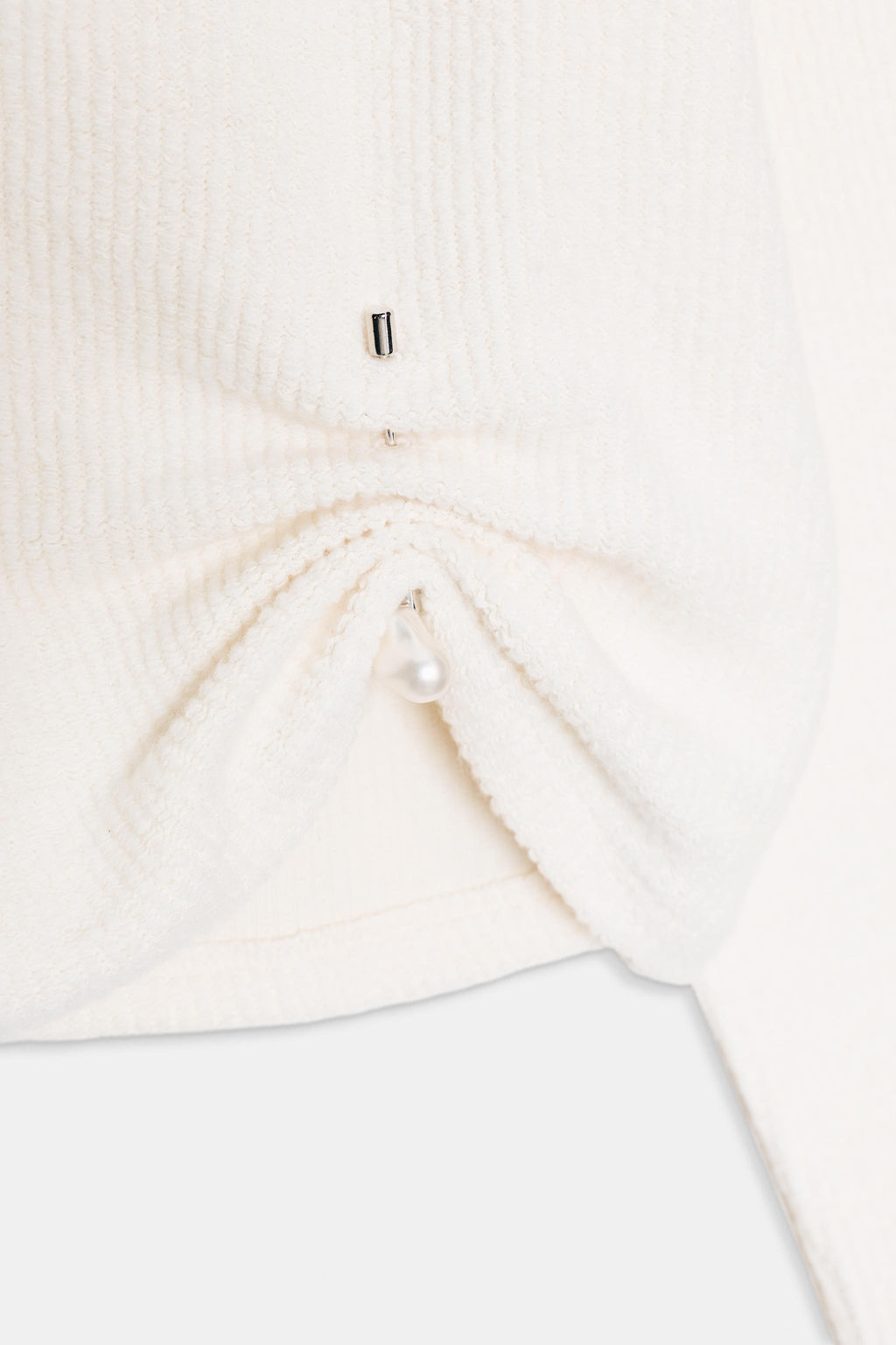 RUSTIC BROOCH SWEATSHIRT - Zara фото 7