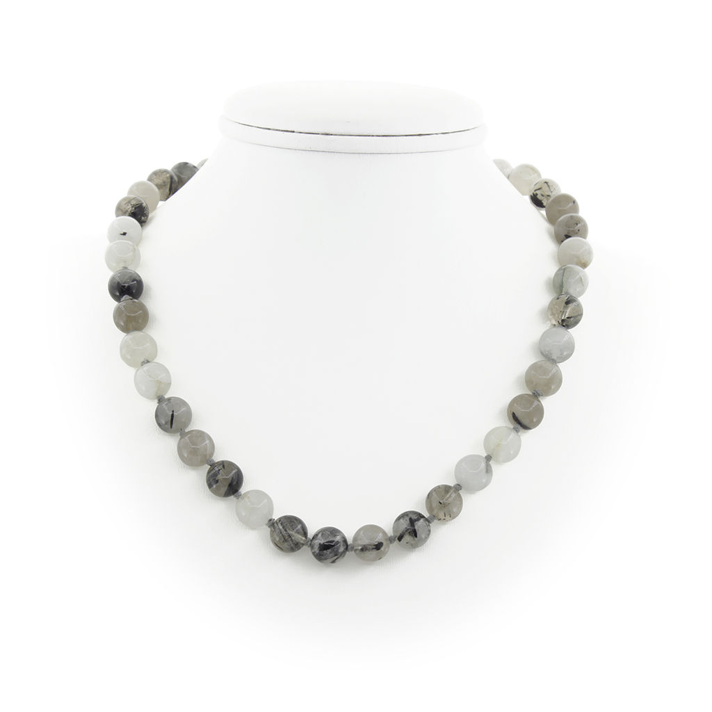 Волосатик, круглые 10мм, бусы 45..49см - Agat77 фото 3