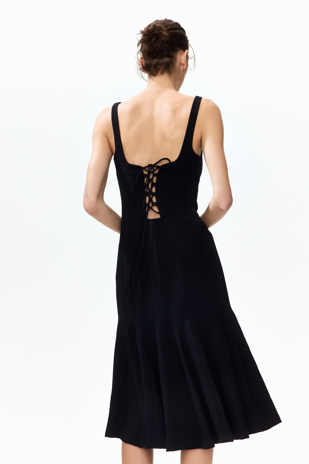 Vestido midi con vuelo - H&m фото 3