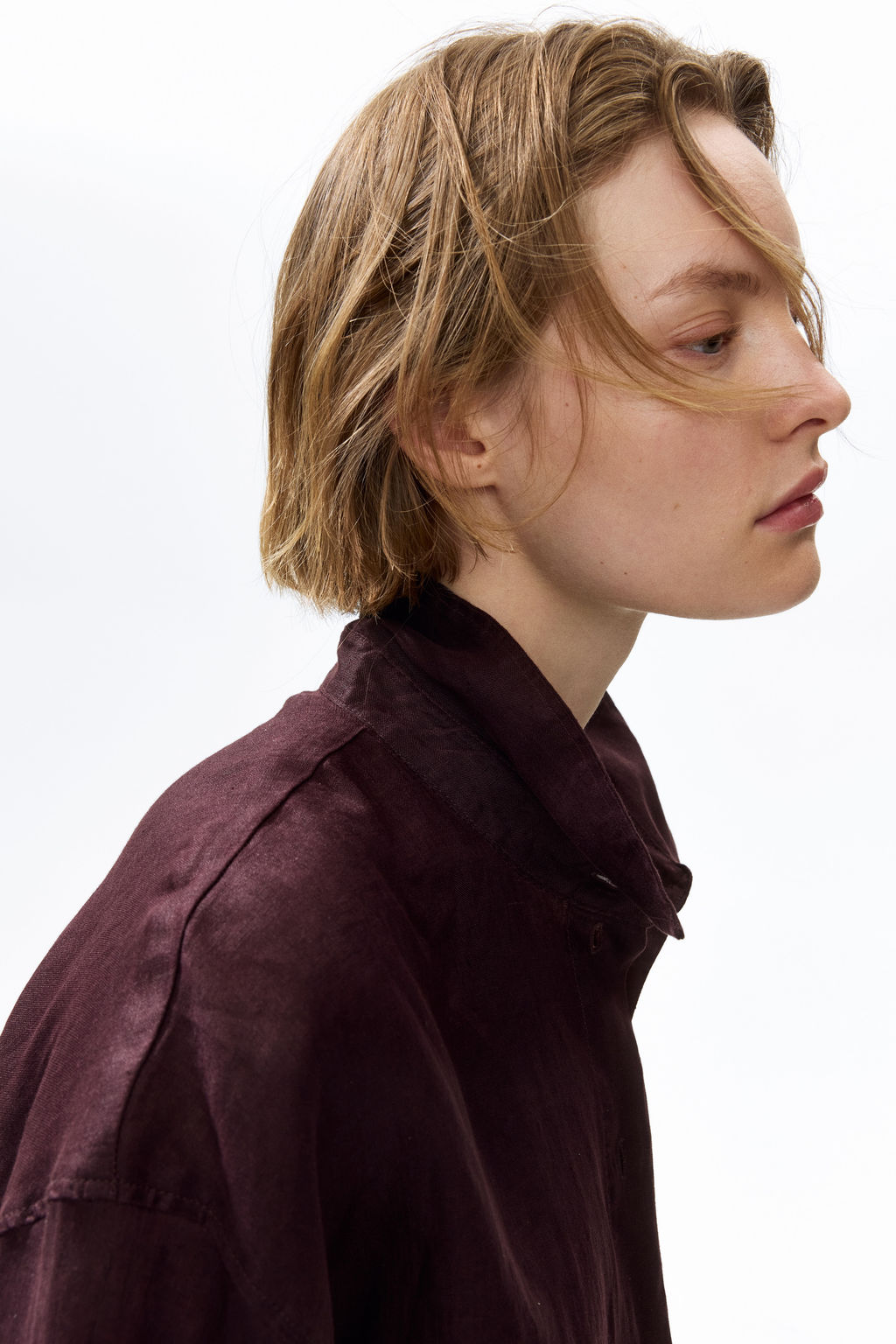 Camisa oversize de lino - H&m фото 4