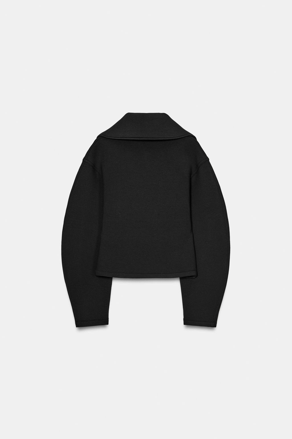FITTED NEOPRENE-EFFECT JACKET - Zara фото 15