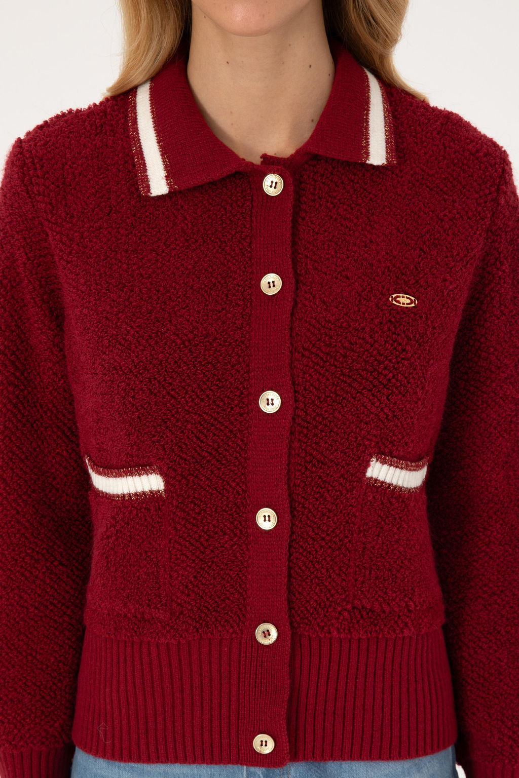 Kad_n Koyu Frambuaz Triko H_rka - U.s. polo assn фото 6