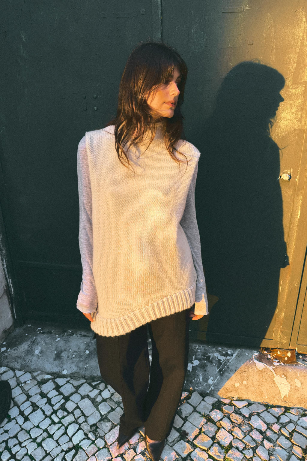 ASYMMETRIC KNIT VEST - Zara фото 3