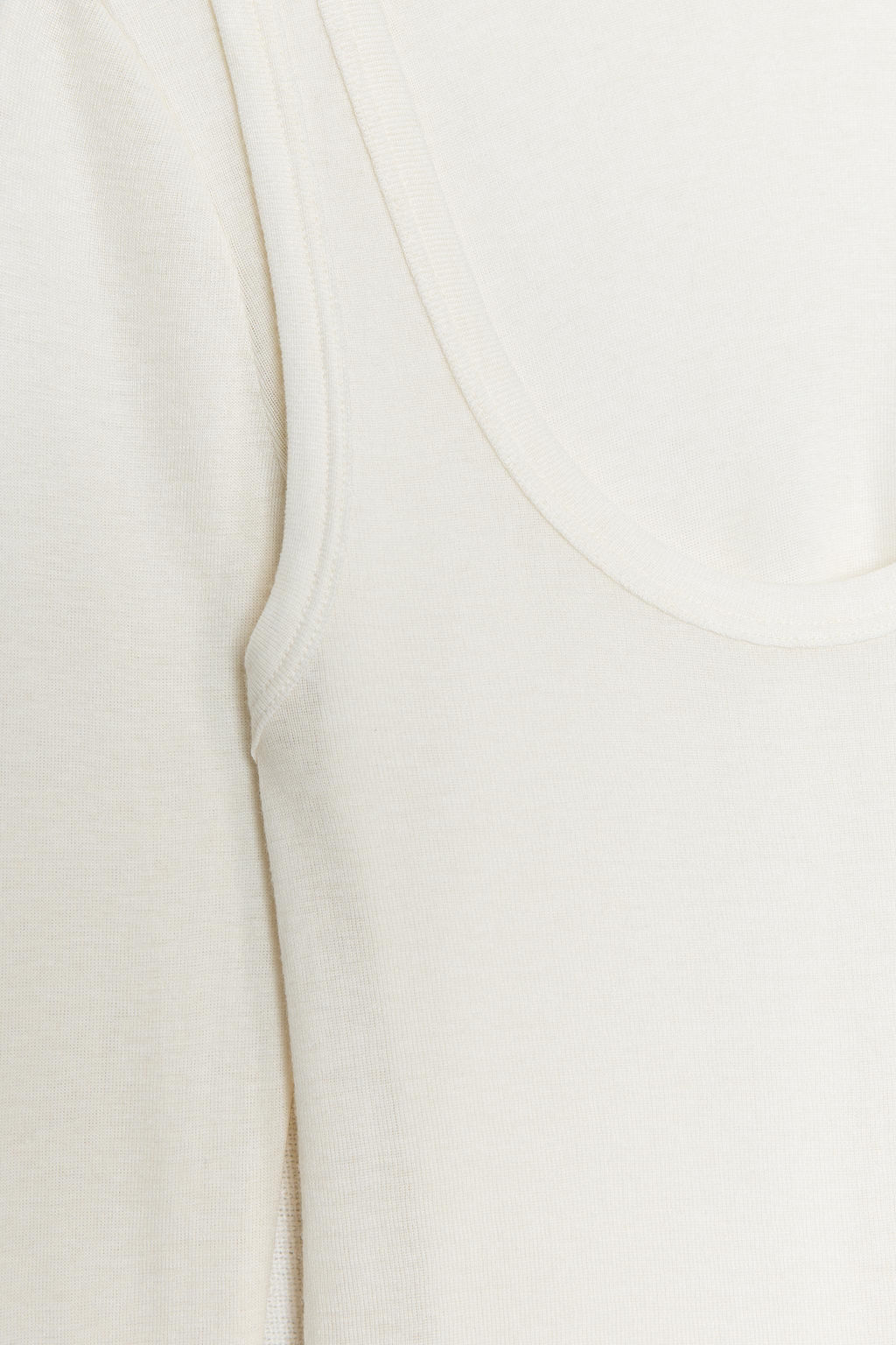 HIGH NECK LAYERED T-SHIRT - Zara фото 6
