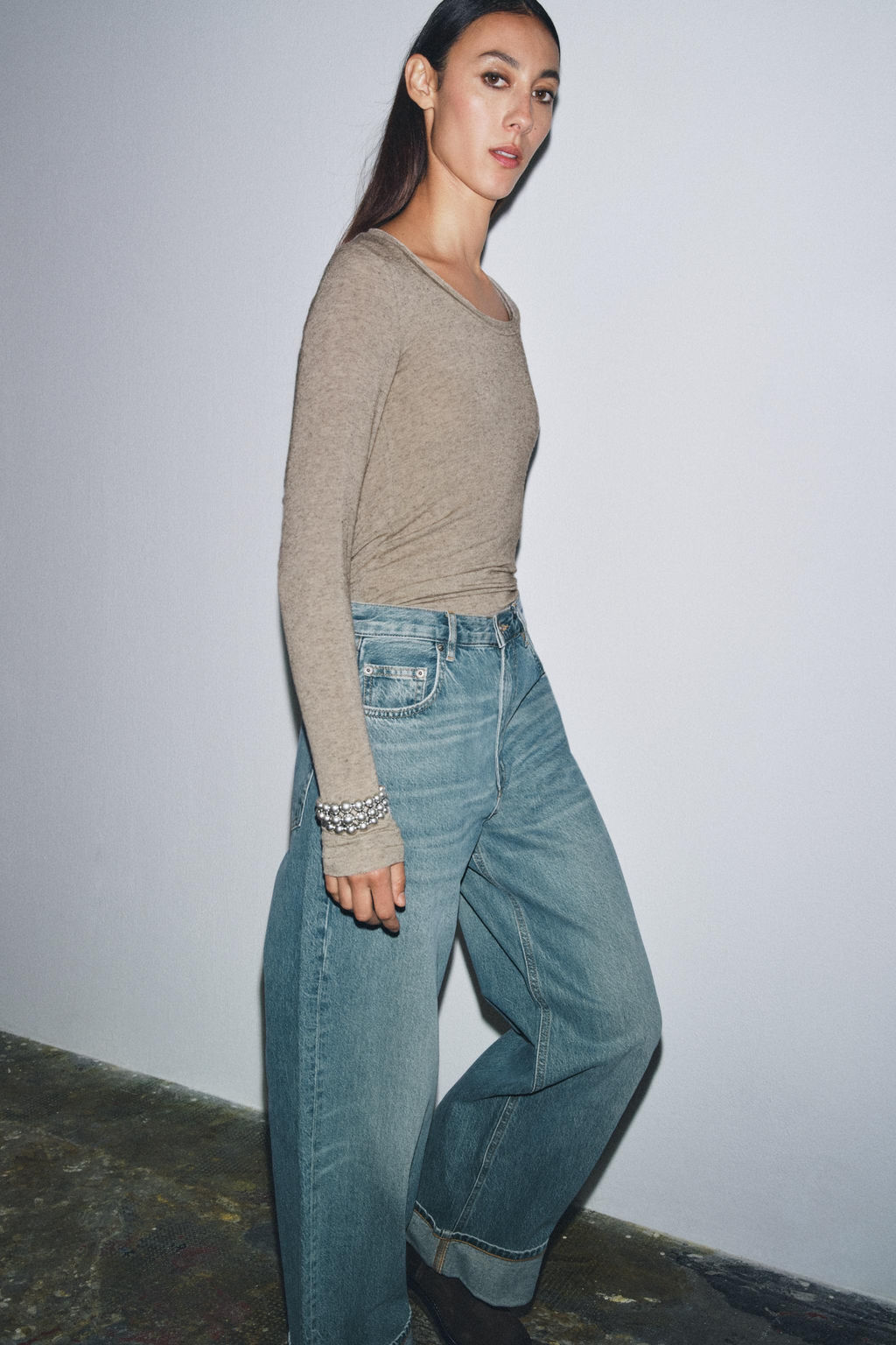 LONG SLEEVE T-SHIRT - Zara фото 5